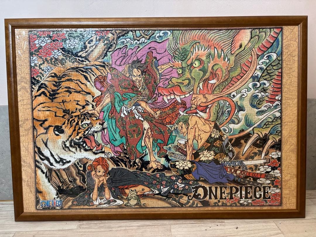 ONE PIECE 歌舞伎　限定　稀少品　和風アートジグソーパズル　Japan ONE PIECE』BIGジグソーパズル 週刊少年ジャンプ 2025