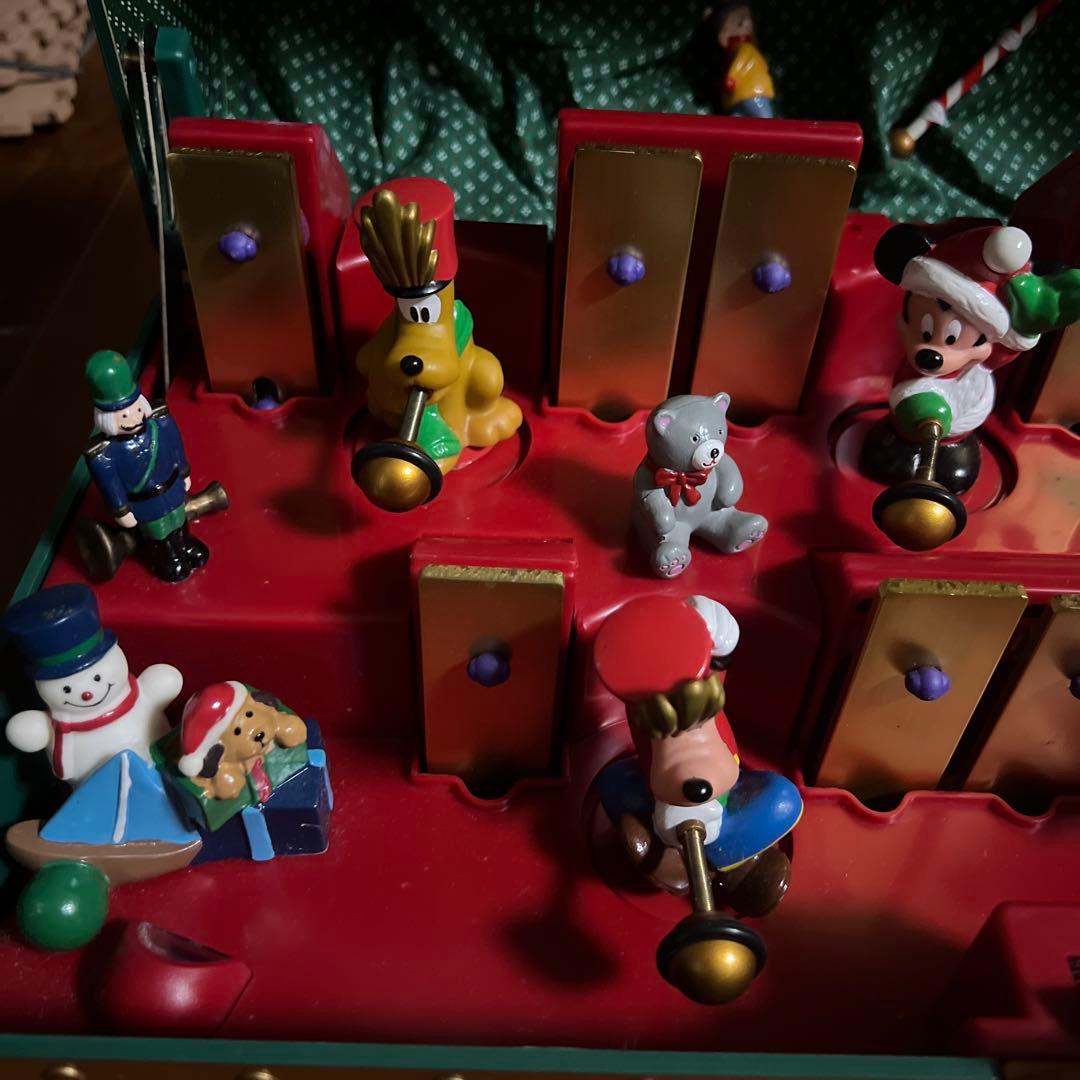 アンティーク ディズニー オルゴール クリスマスソング ミッキー
