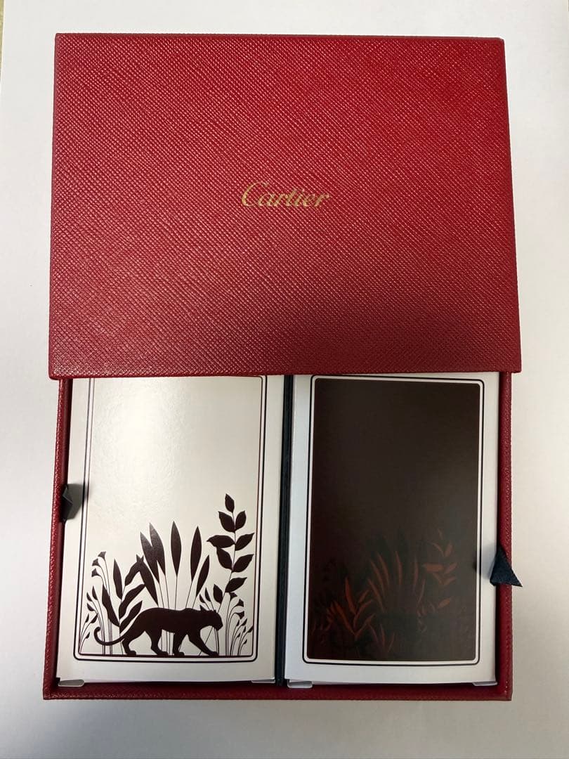 非売品【Cartier】トランプ2組セット　カルティエ　ノベルティ 非売品 未使用【Cartier】トランプ2組セット カルティエ ノベルティ