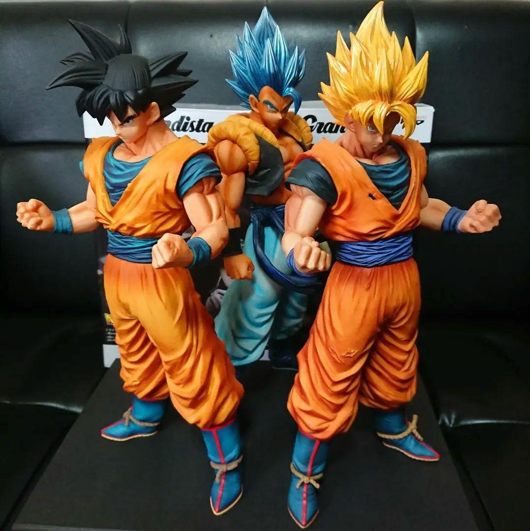 ドラゴンボールZ 超 グランジスタ 孫悟空 ゴジータ フィギュア 3点