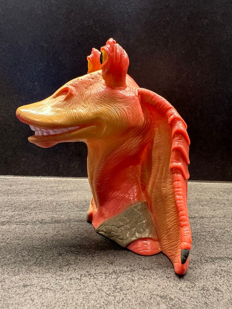ジャージャービンクス スターウォーズ 輸入 貯金箱 ソフビ - メルカリ