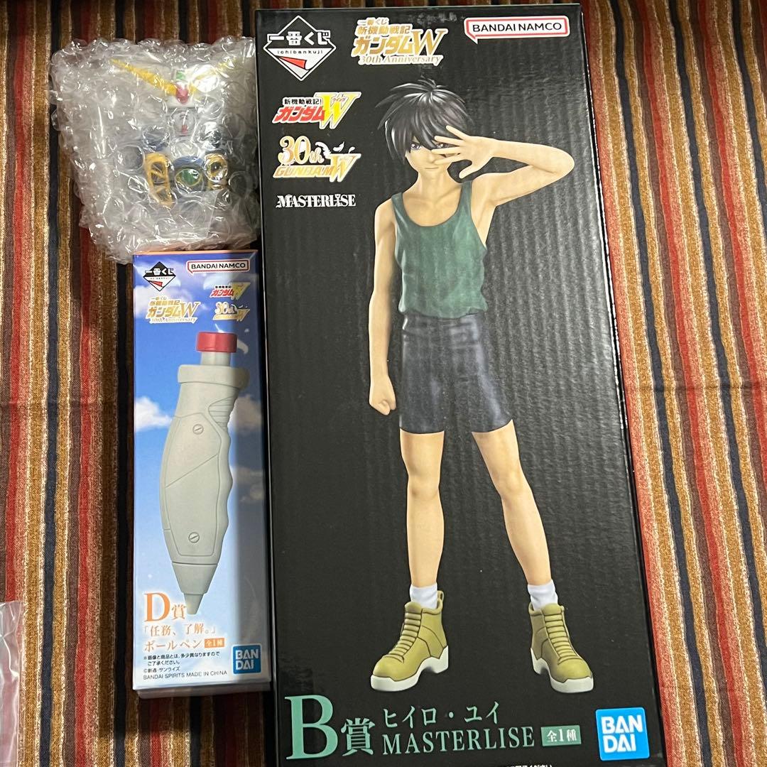 ガンダムW 一番くじ ヒイロ B C D E F賞 10点セット - メルカリ
