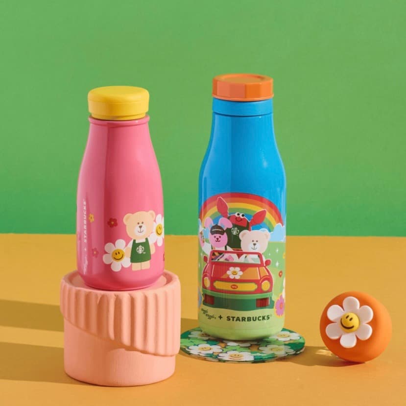 海外スタバ限定】ベアリスタ× wiggle wiggle コラボ タンブラー - メルカリ