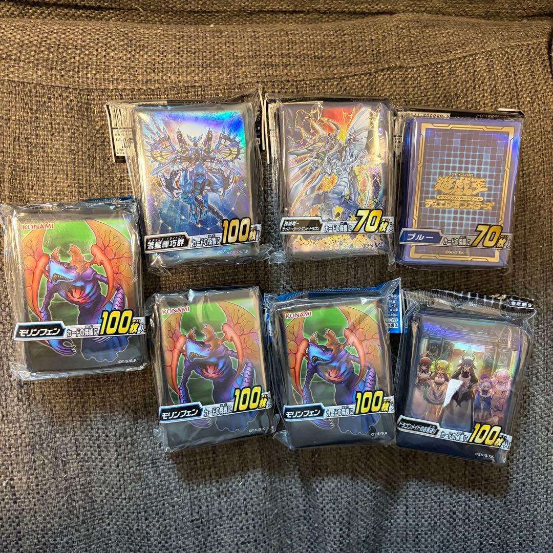 遊戯王 引退品 ストラク スリーブ まとめ売り - メルカリ