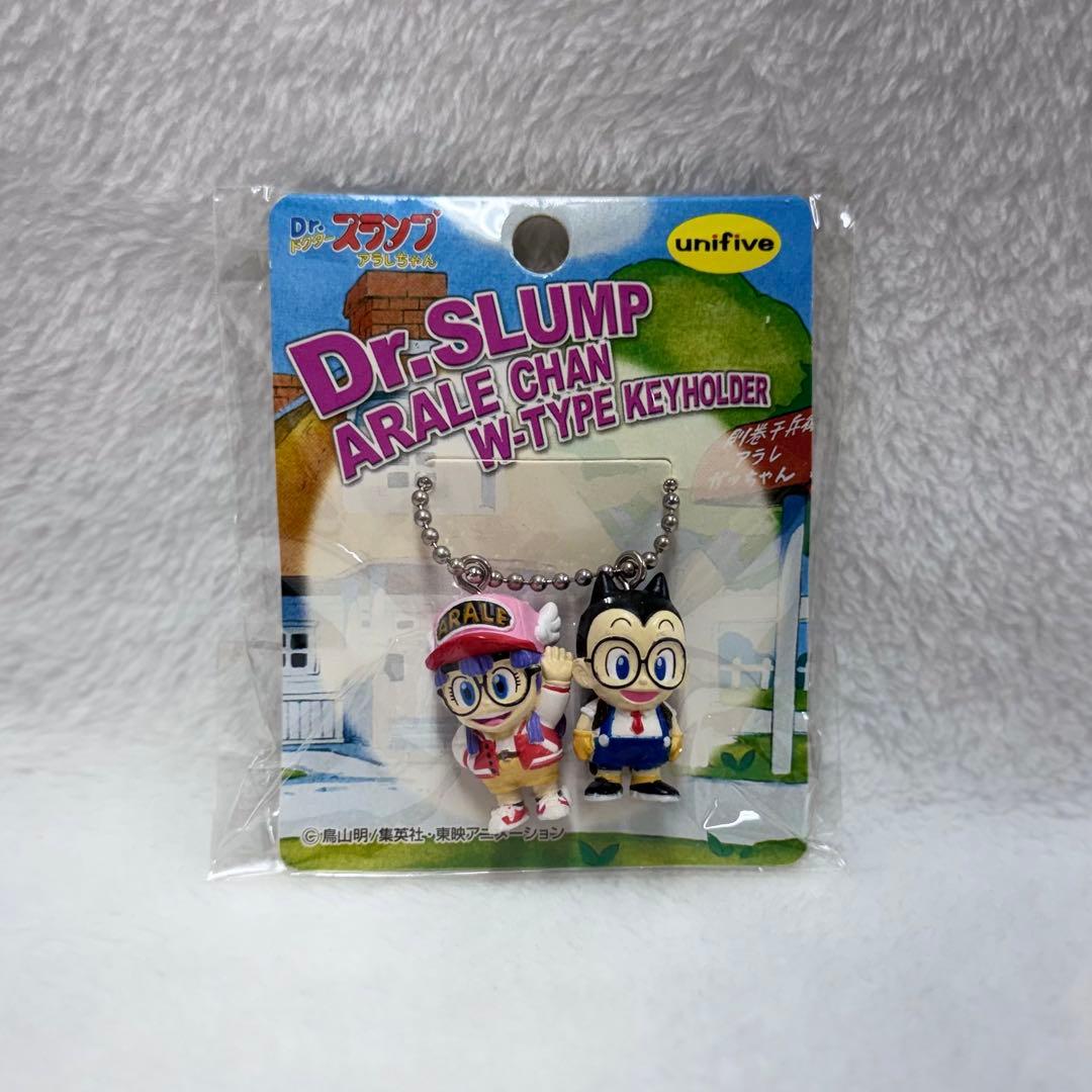 Dr.スランプ アラレちゃん ダブルタイプ キーホルダー オボッチャマン