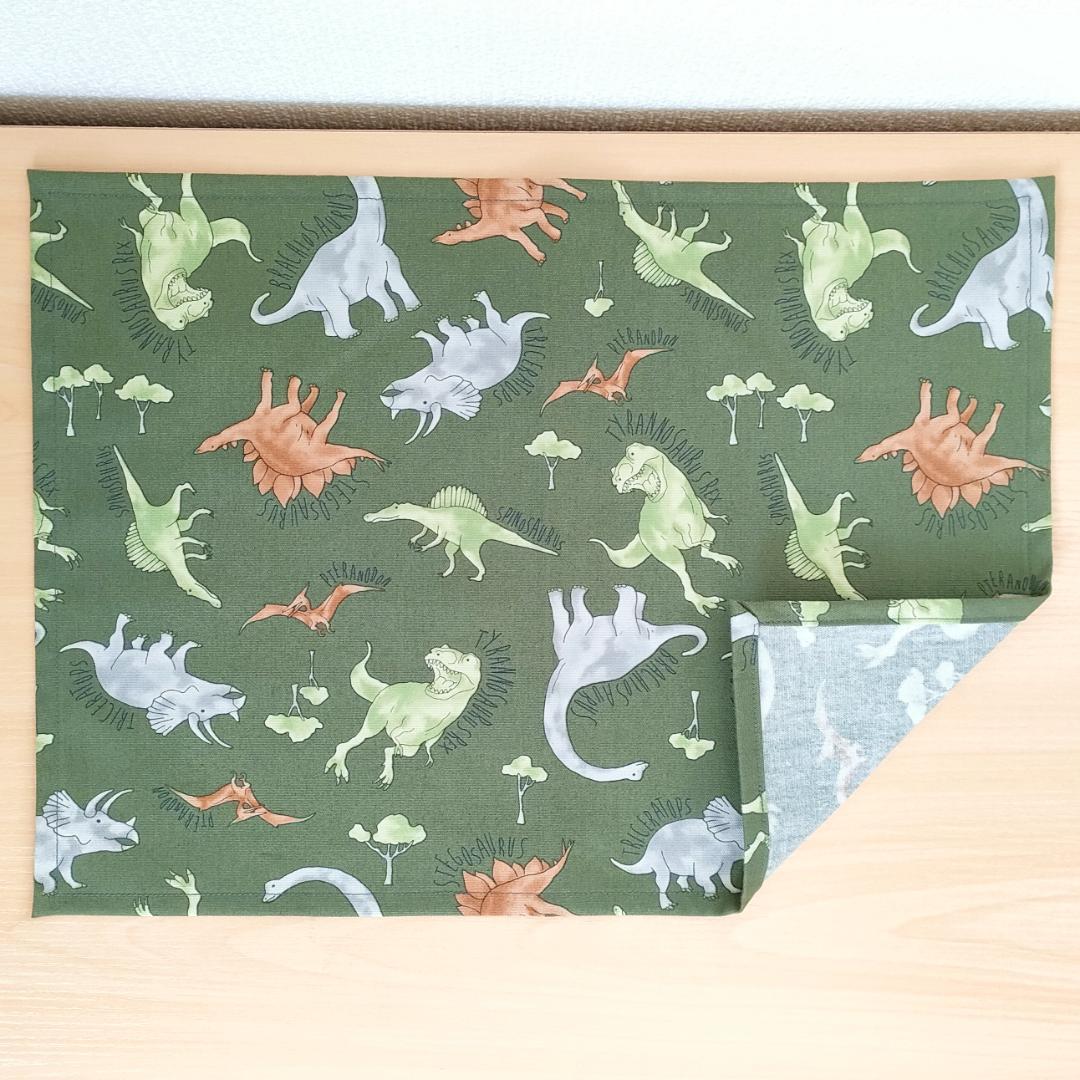 ハンドメイド◎恐竜柄入園入学5点セット◎男の子 - メルカリ