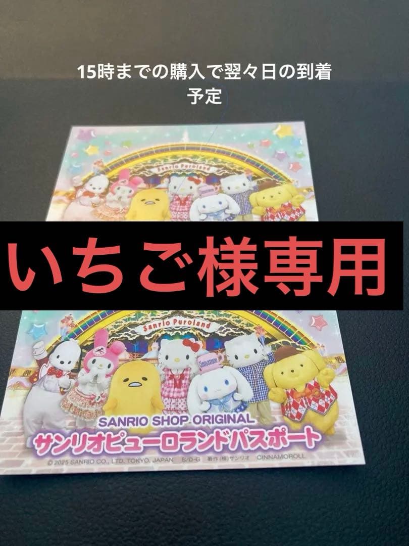 サンリオピューロランド パスポート 4枚セット - メルカリ