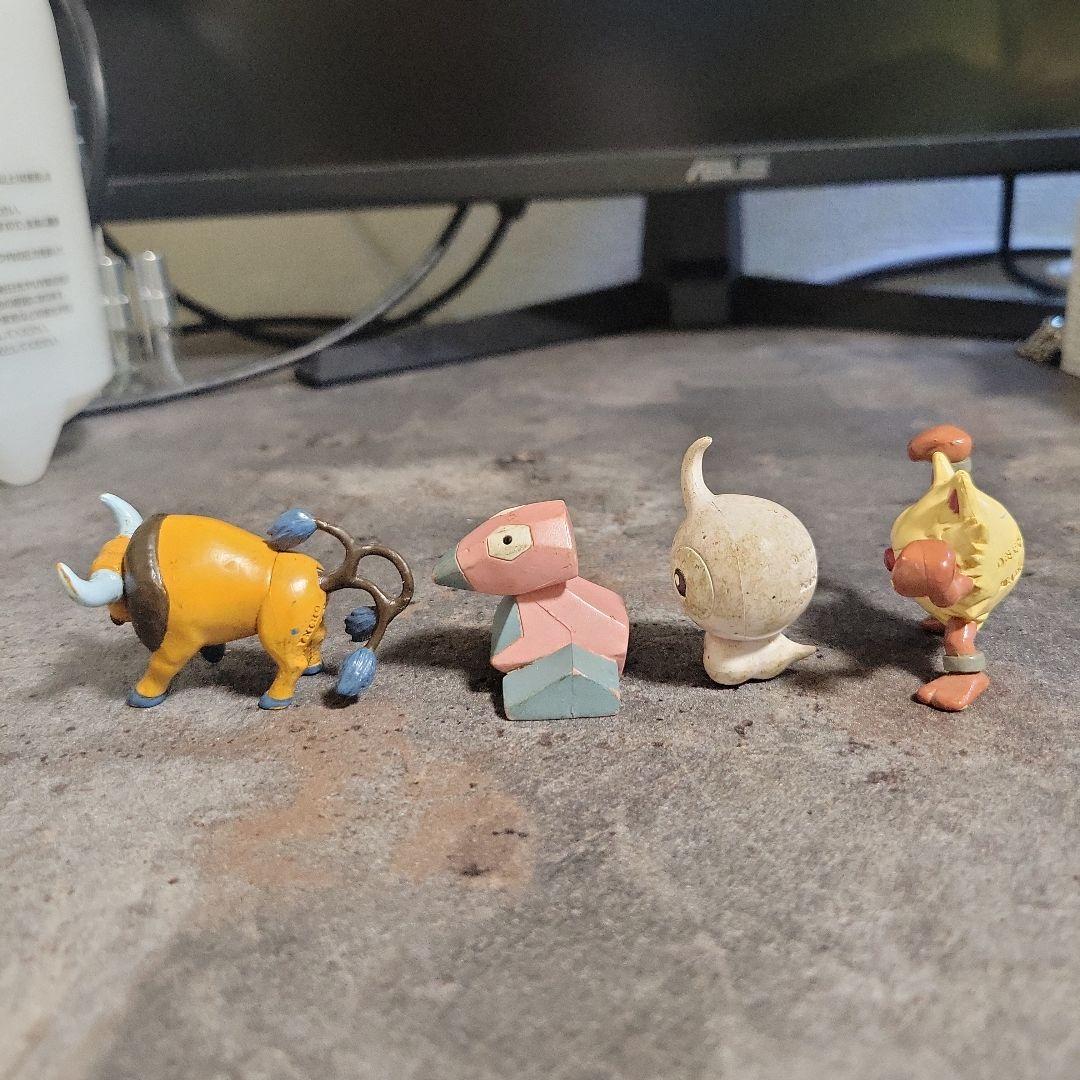 ポケモン モンコレ 4点セット ケンタロス ポリゴン ポワルン