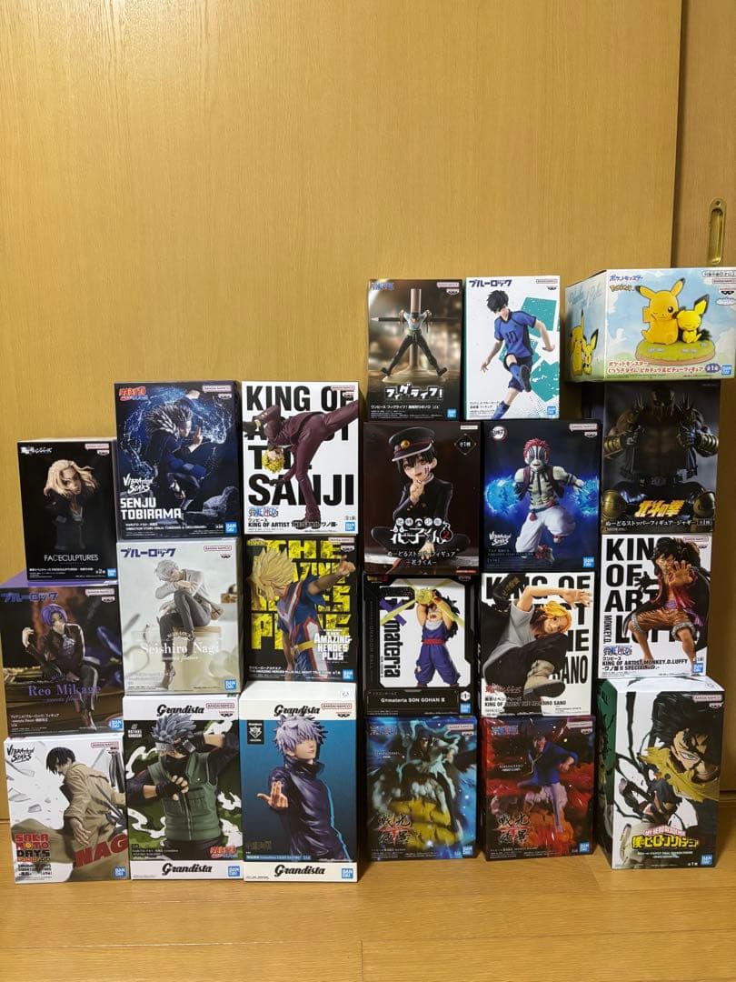 ジャンプ系最新プライズフィギュアまとめ売り21体 ジャンプ系最新