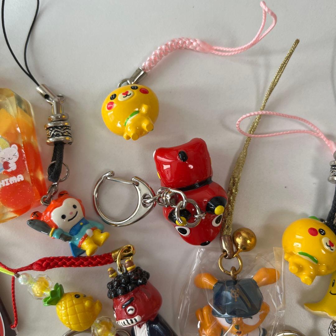 ご当地 ストラップ 根付け キーホルダー キーチェーン お土産 おまとめ