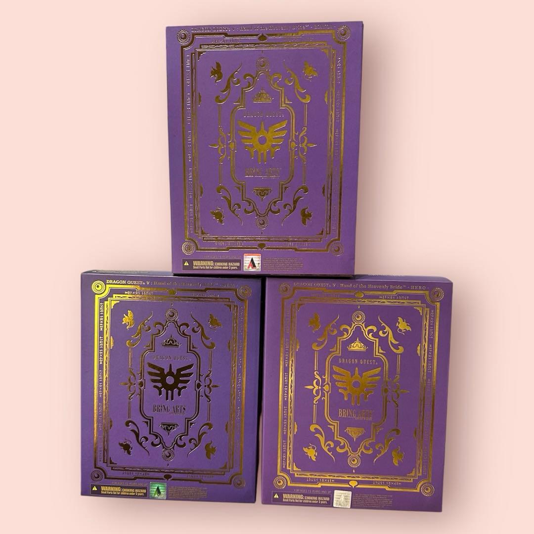 新品未開封】 ドラゴンクエストV天空の花嫁 主人公&ビアンカ&フローラ