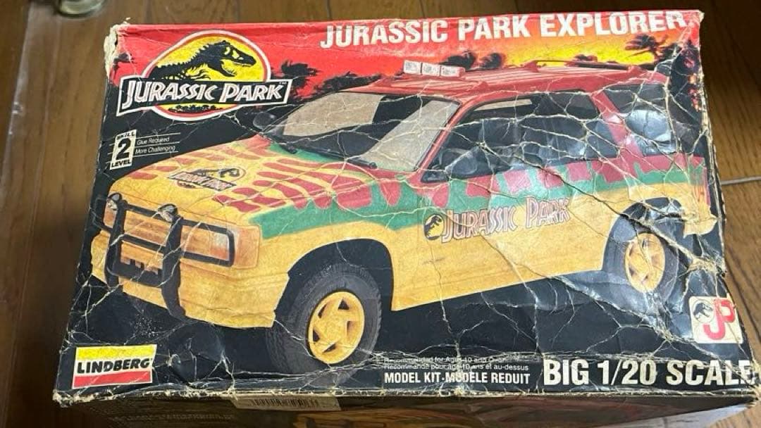 ジュラシックパーク プラモデル ジュラシックワールド 車