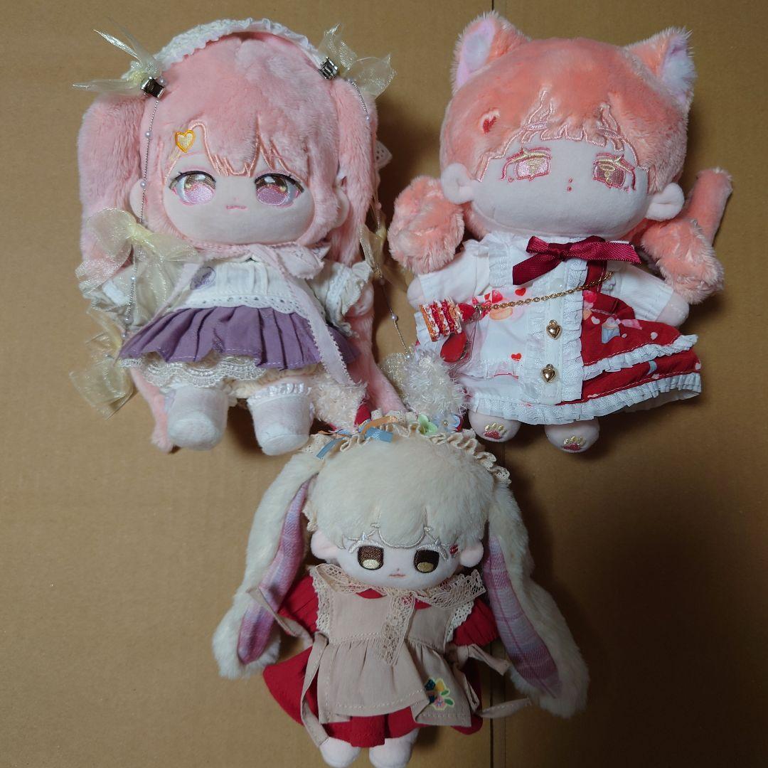 無属性 着せ替え ぬいぐるみ 20cm 中国 韓国 無属性ぬい 本体 1 - メルカリ