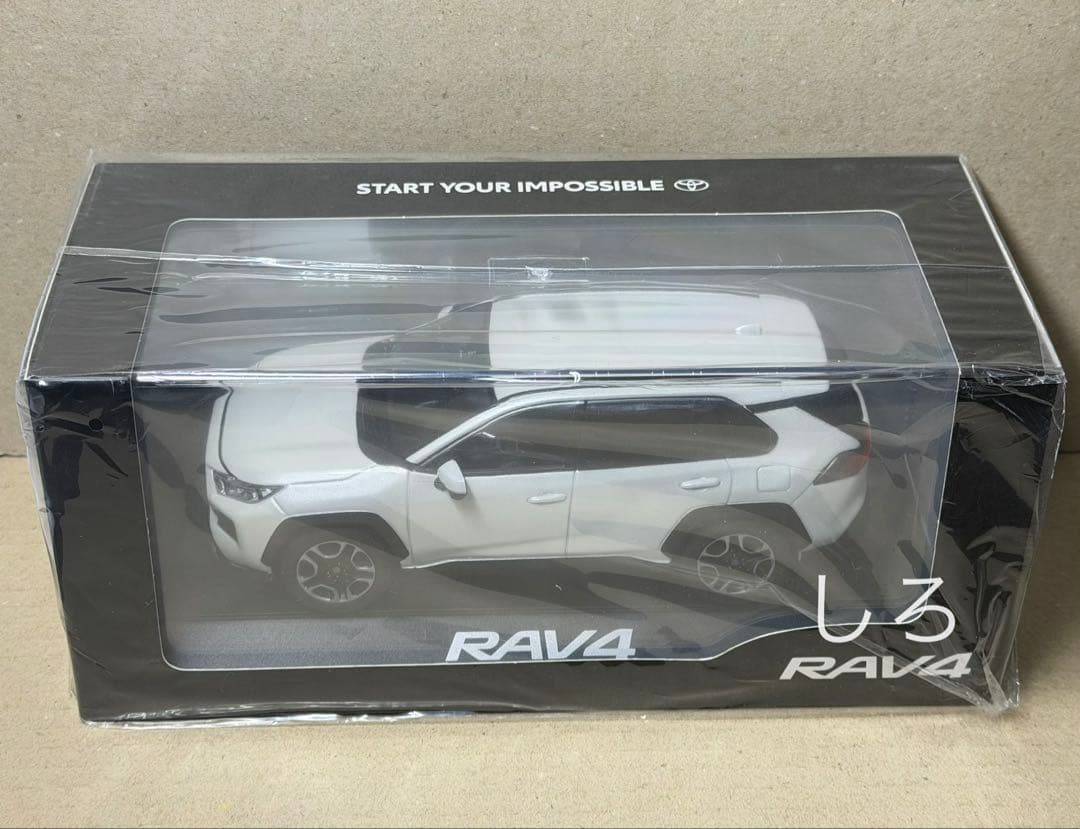 トヨタ RAV4 アドベンチャー ホワイトパール カラーサンプルミニカー 色見本 Amazon.co.jp: 1 30 トヨタ 新型RAV4 アドベンチャー カラーサンプル