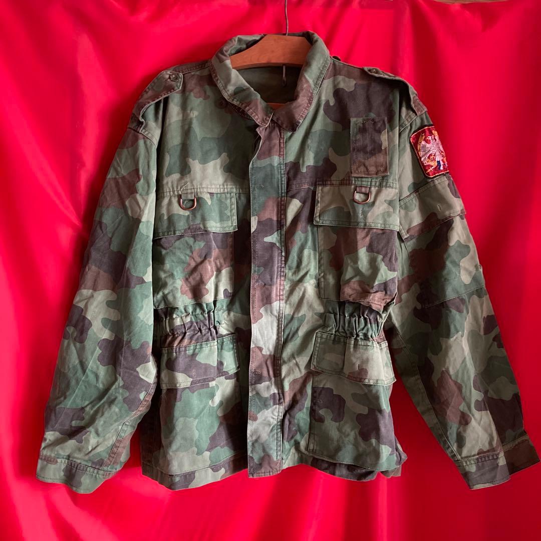 ユーゴスラヴィア連邦軍M93カモジャケット 8号 1999年製実物中古