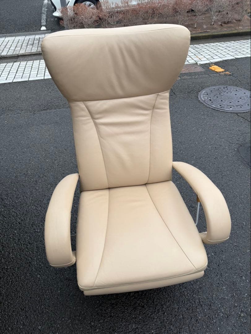 カリモク リクライニング ソファ ディレトーレ ベージュ系