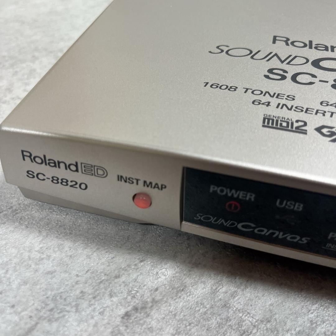 Roland ローランド SC-8820 DTM-MR882W 音源モジュール - メルカリ