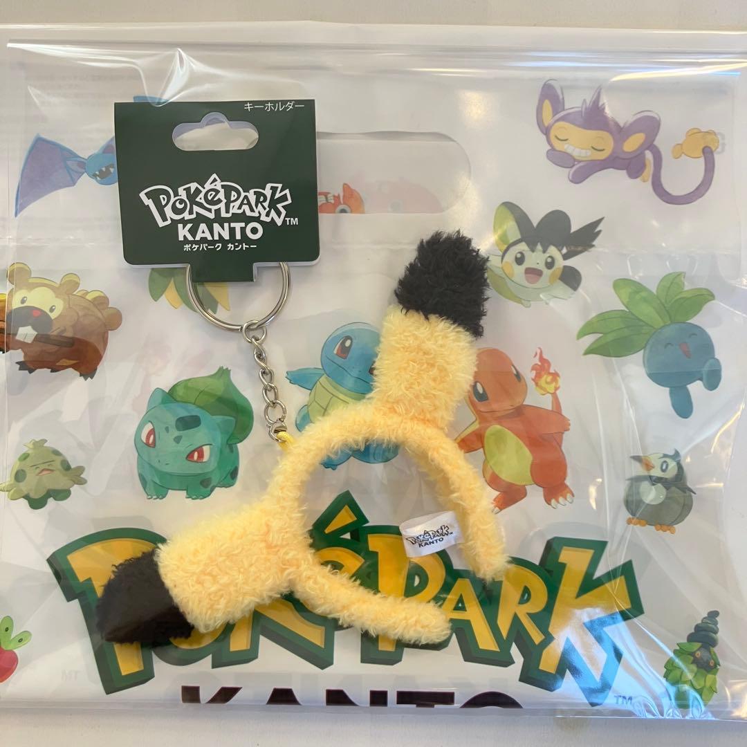 ポケパークカントー PoKePARK KANTO ピカチュウ キーホルダー 限定