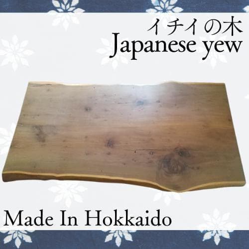 座卓☆ブックマッチ製品☆イチイの木（一位の木）当時一点