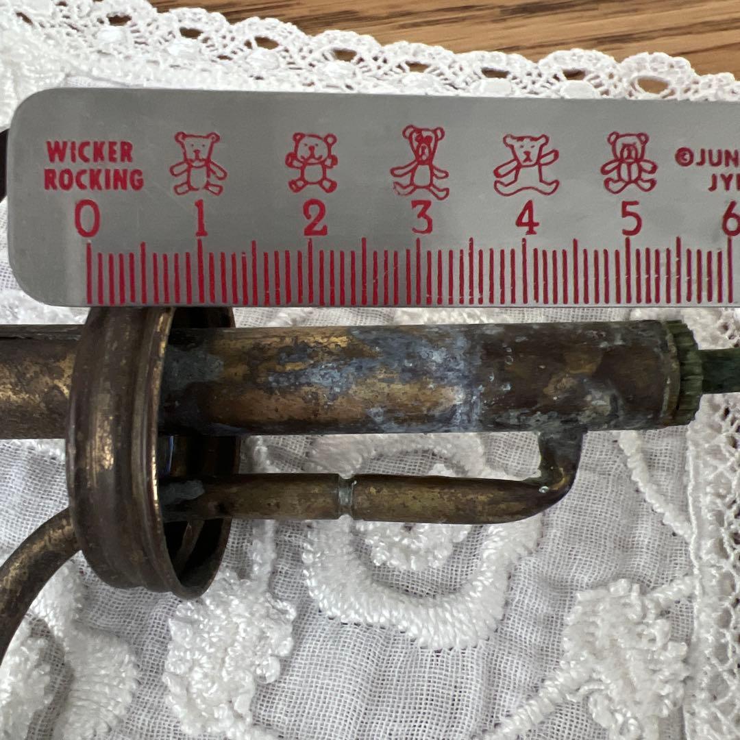 ヴィンテージ霧吹き ロイヤルブルーガラス瓶& 真鍮 made in UK - メルカリ