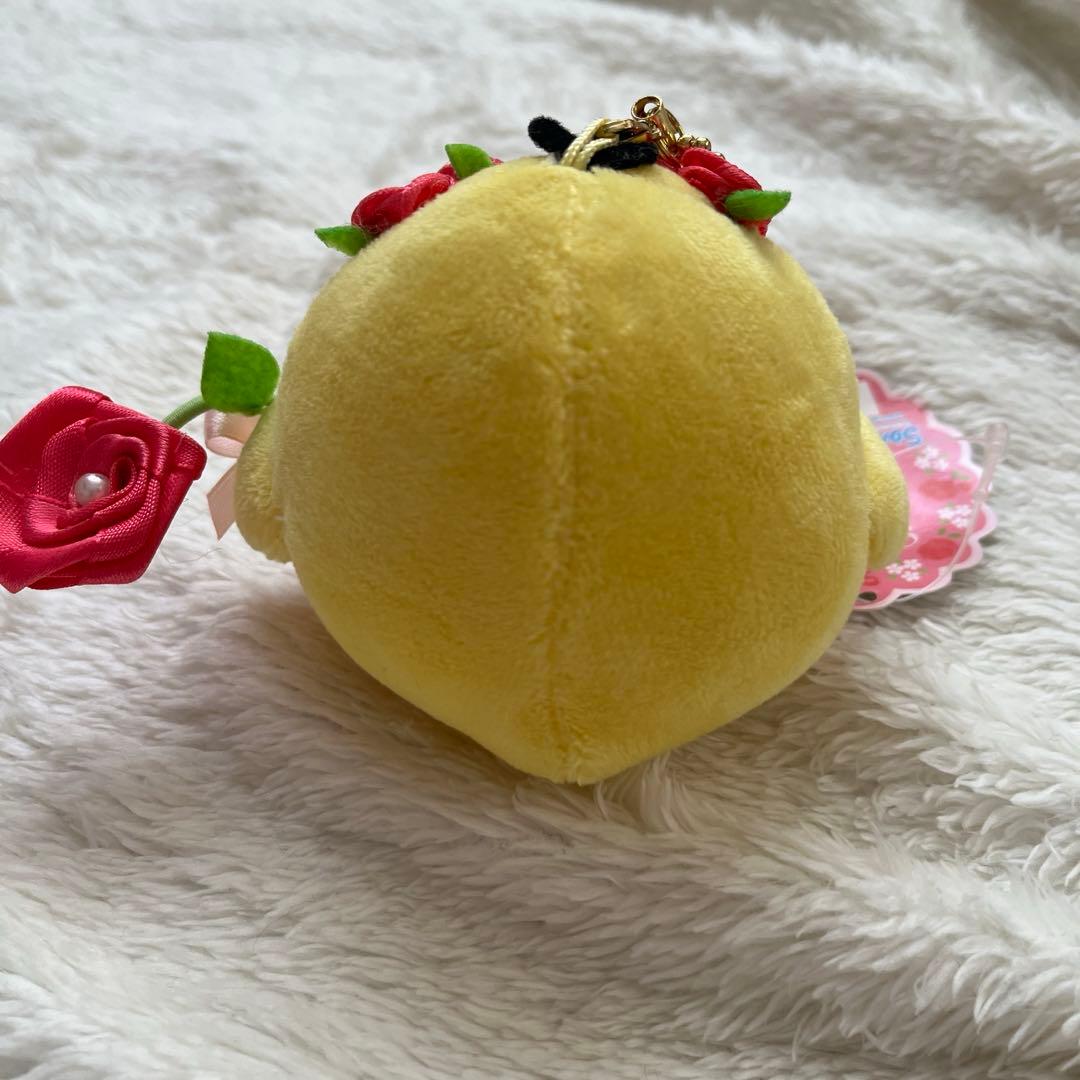 リラックマストア限定 ぶらさげぬいぐるみ キイロイトリ ローズテーマ