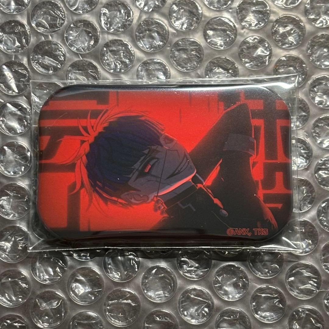HUNDRED LINE スクエア缶バッジ ハンドレッドライン 面影歪 - メルカリ