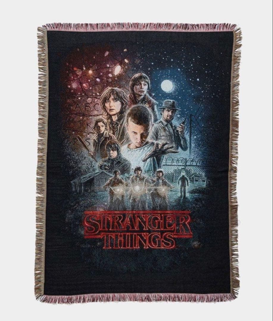 ストレンジャー・シングス ブランケット☆ポスター付き - メルカリ