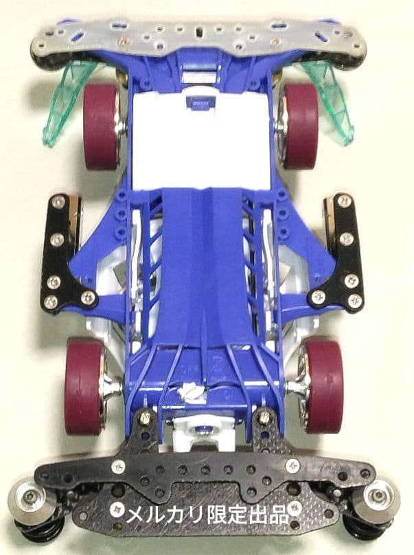 1/26まで】ミニ四駆 マッハフレーム ブルーシャーシ レイザーパーツ 純正