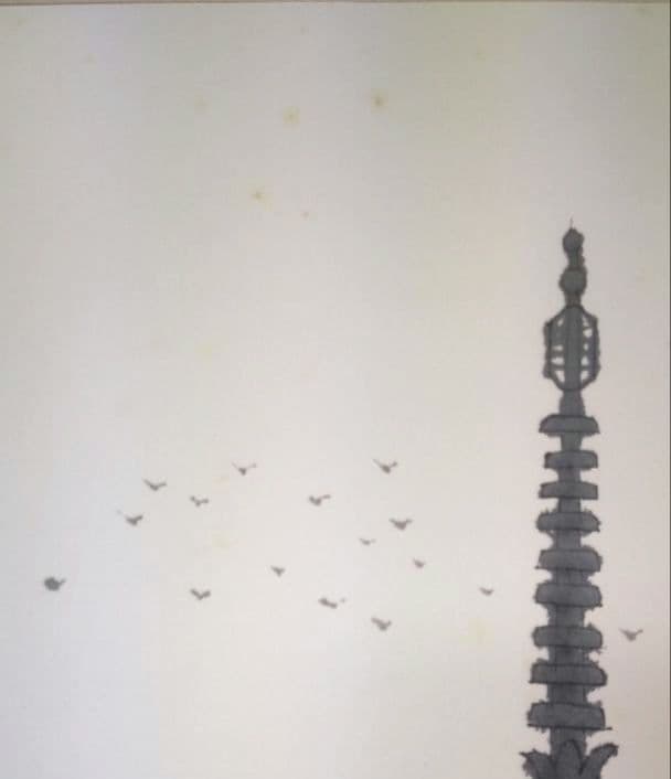 悠久の旅 平山郁夫素描集 日本経済新聞社 絵画全10作品揃