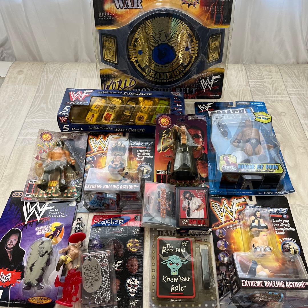 WWF フィギュアセット 16点まとめ売り 16点セット フィギュア まとめ売り - メルカリ