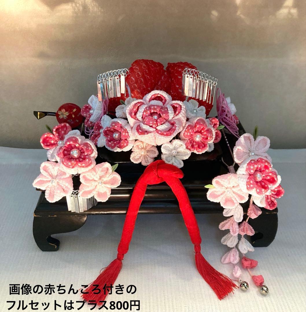専用 小さめさん対応 勝山簪 花簪ビラ簪 平打ち簪 Uピン簪 画像1鹿の子