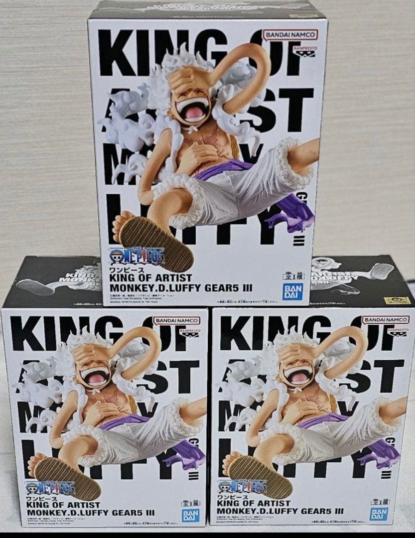 ワンピース KING OF ARTIST ルフィ ギア5 ニカ Ⅲフィギュア - メルカリ