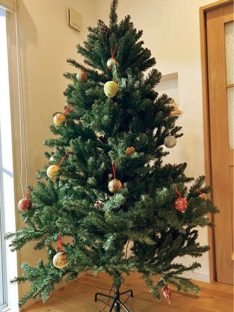 180cm 人工クリスマスツリー オーナメント付きません g11649]【高さ90cm】Rovaniemi オーナメント付きクリスマスツリー