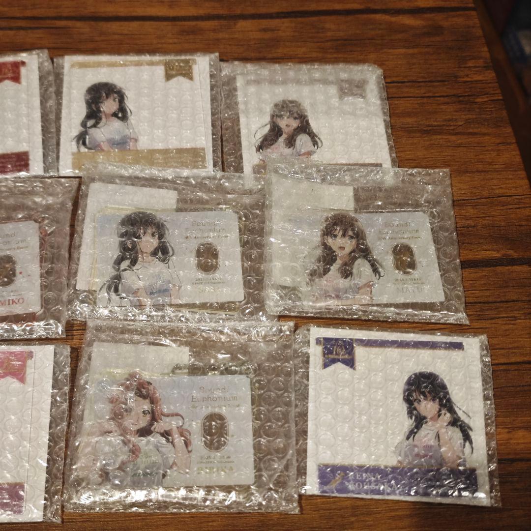 響け！ユーフォニアム』10th アクリルキーホルダー クリアカード