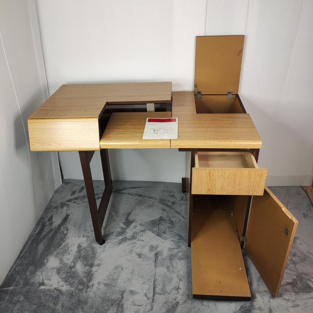 ブラザー工業 ミシン台 折りたたみ式 コンパクトキャビネット 昭和