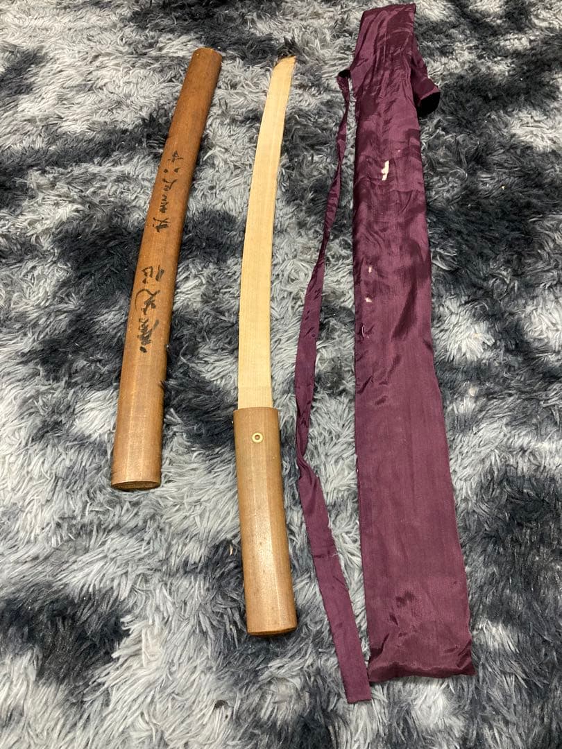 当時物 日本刀 永脇差 真剣 白鞘 刀剣 木刀 全長約80cm 古美術 - メルカリ
