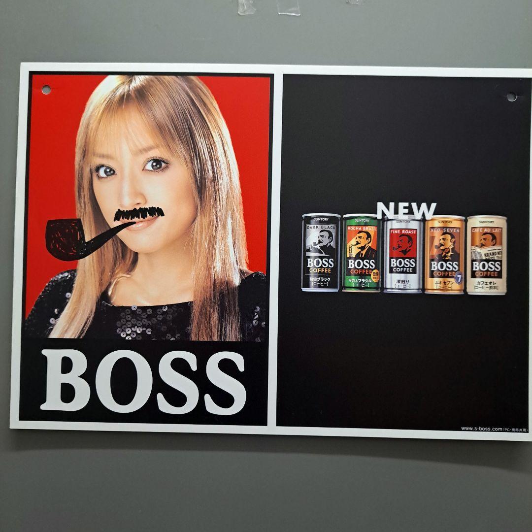 浜崎あゆみ 自販機ポスター BOSS - メルカリ