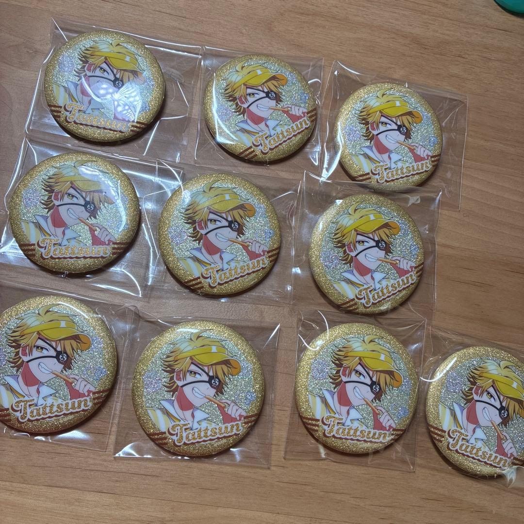 カラフルピーチ たっつん 缶バッチ ダイナー キラキラ ラメ まとめ売り