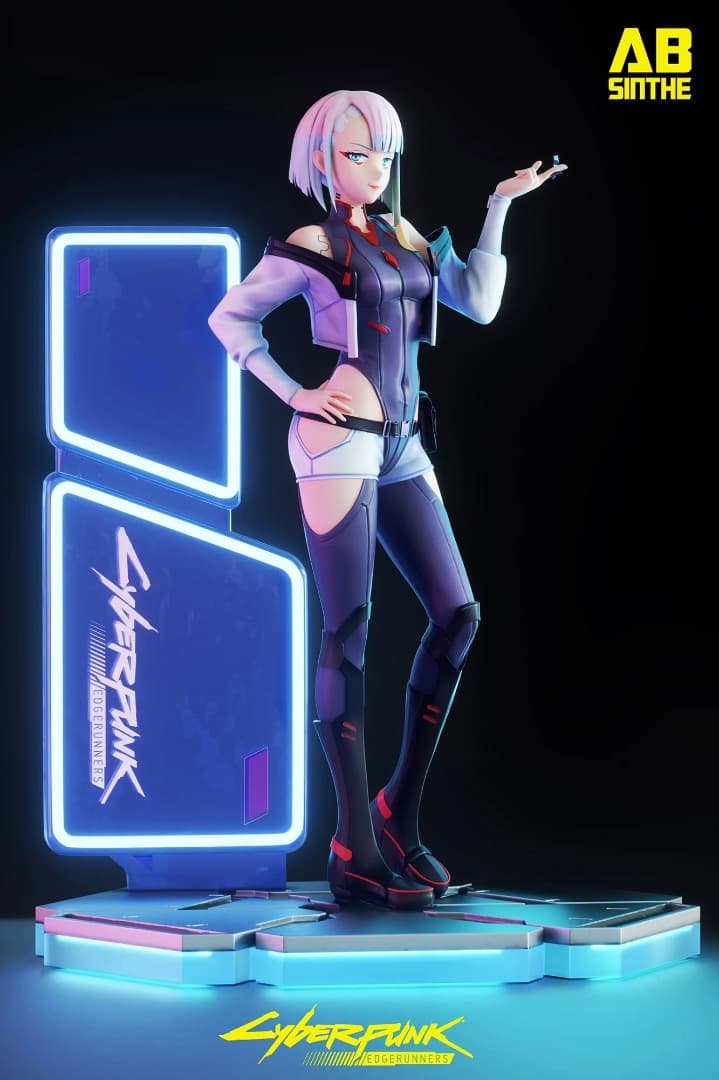 サイバーパンク エッジランナーズ ルーシー 完成品 ガレージキット