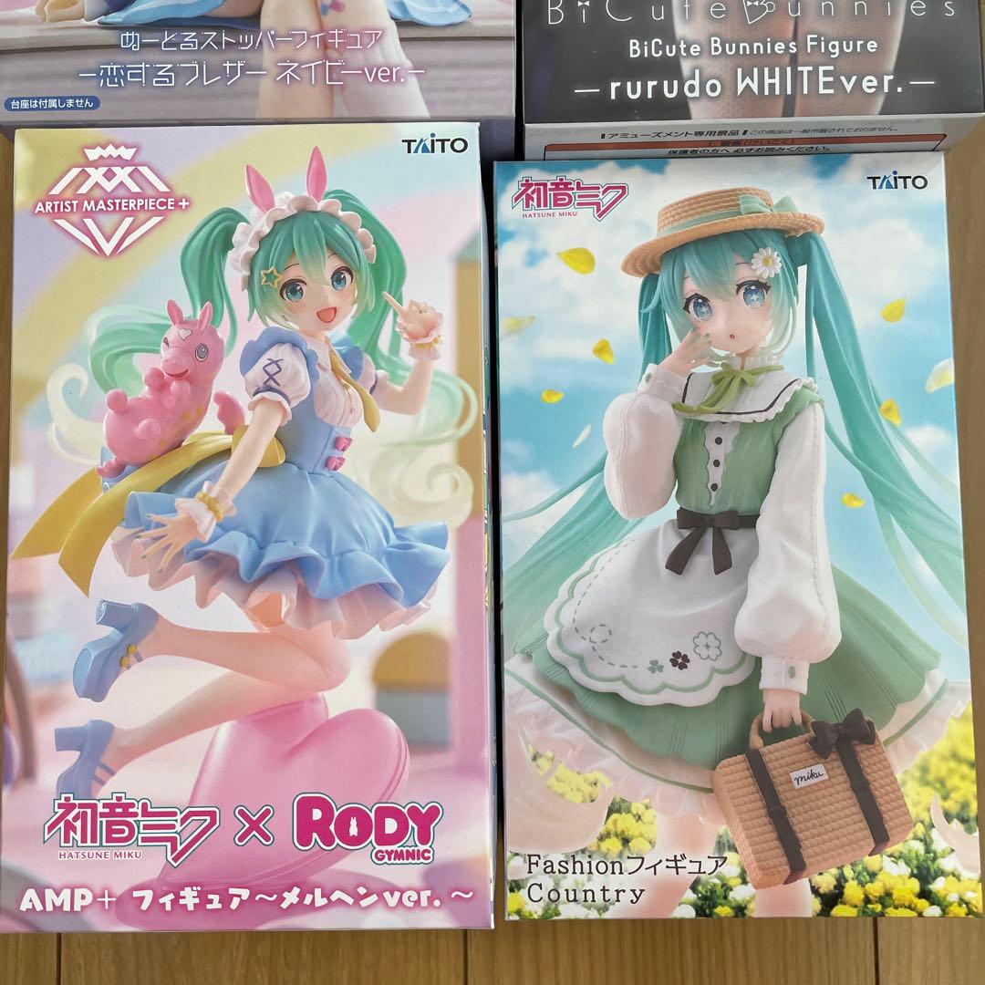 初音ミク フィギュア まとめ売り fashion bunny バニー AMP+ - メルカリ