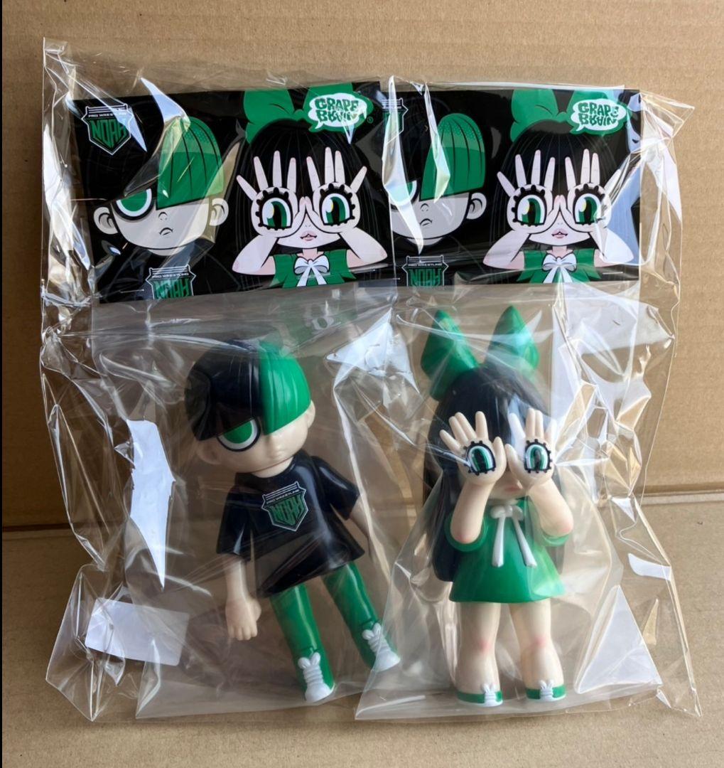 NOAH GRAPE BRAIN にぎるちゃん のりくん 限定25体 ① - メルカリ