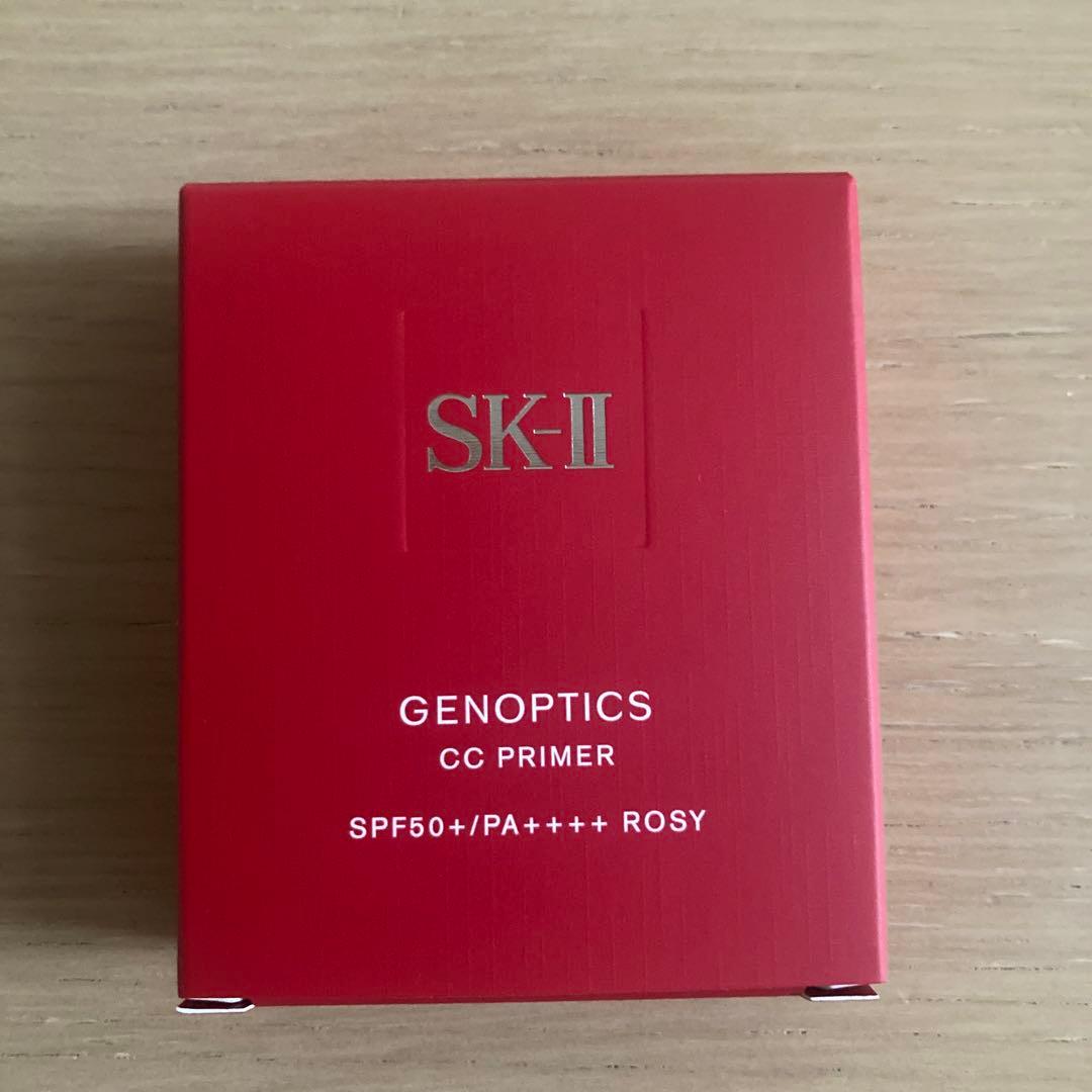 【新品】SK-II GENOPTICS CC PRIMER人気色ピンク ジェノプティクス CC プライマー / SKII(CCクリーム, ベースメイク)の