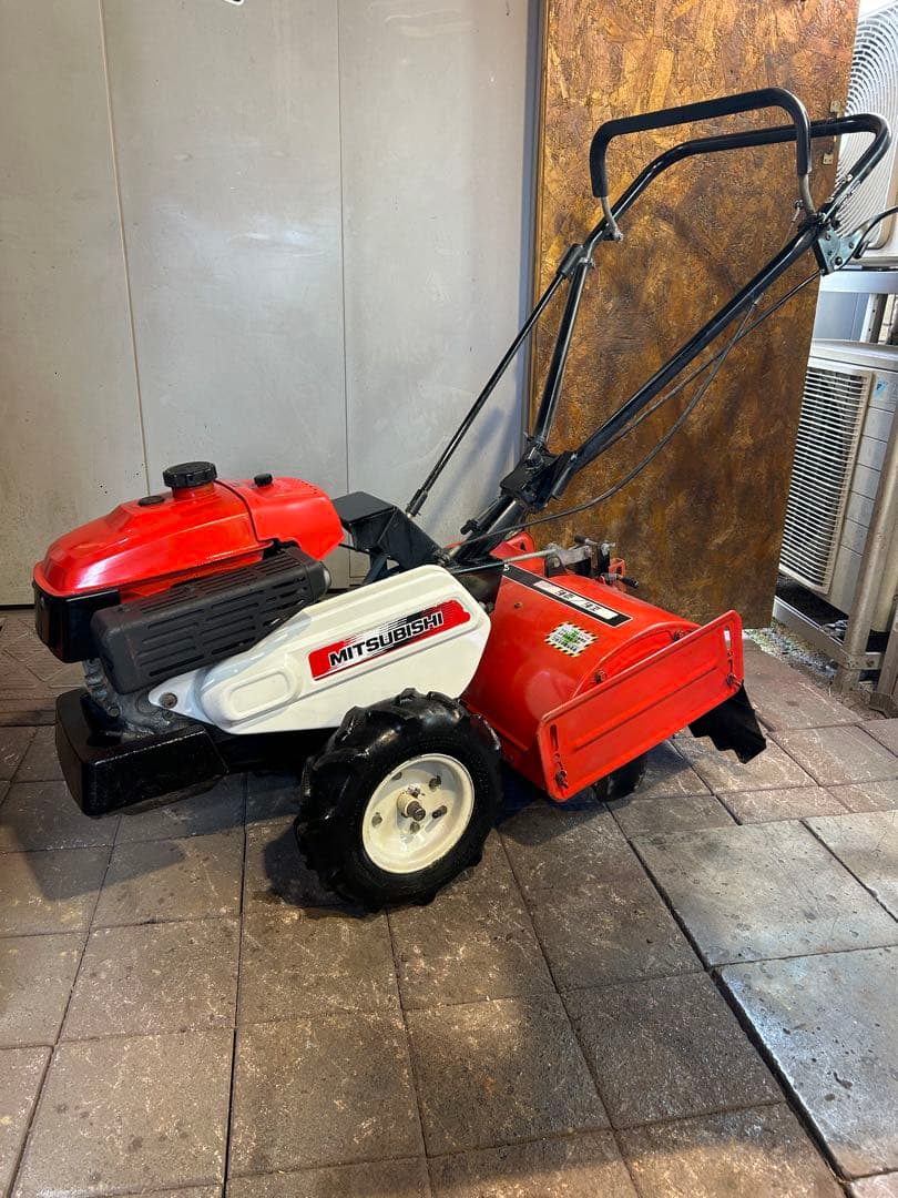 引き取り希望です。、実働整備済中古【三菱耕運機 MMR60】逆転耕運付き