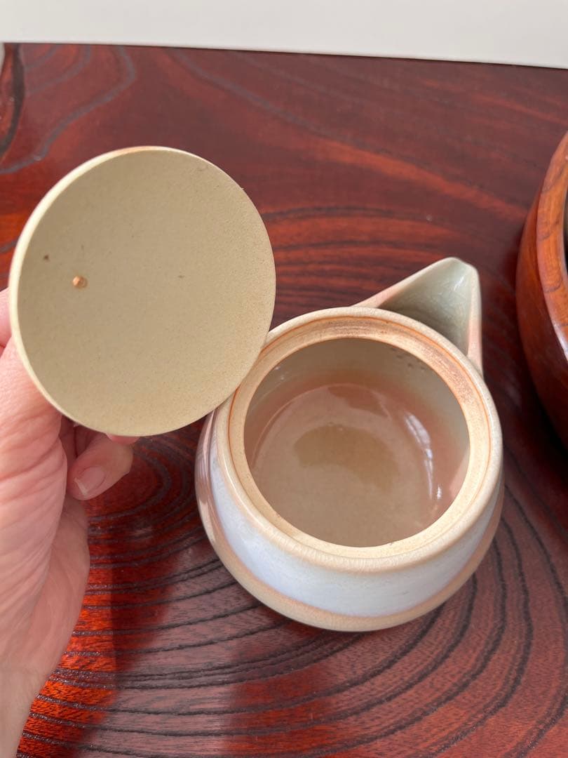萩焼/湯呑み】茶器セット 急須 湯呑み 和食器 未使用品 大野瑞峰作