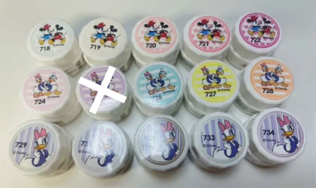 T-GEL T-gel ディズニー ネイルカラージェル14色 ネイルジェル カラー
