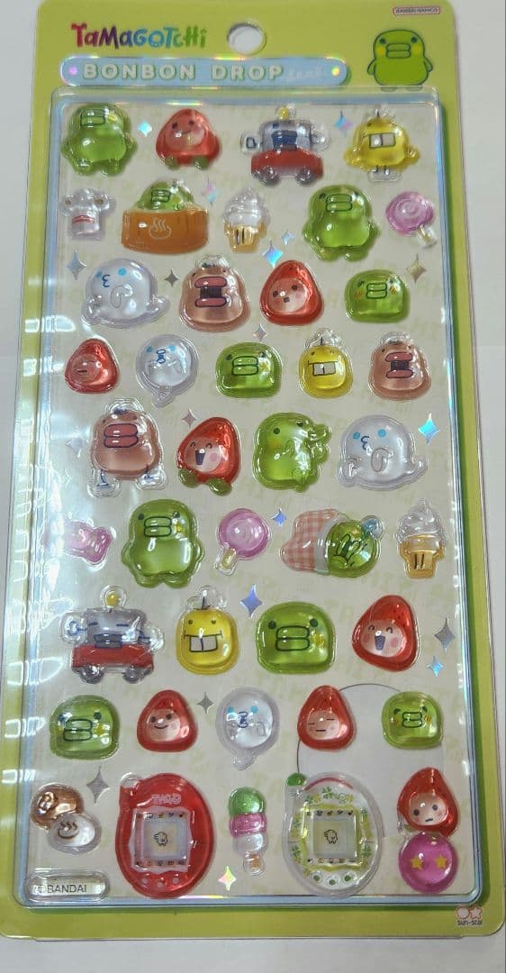正規 ボンボンドロップシール たまごっち コンプSET4枚 - メルカリ