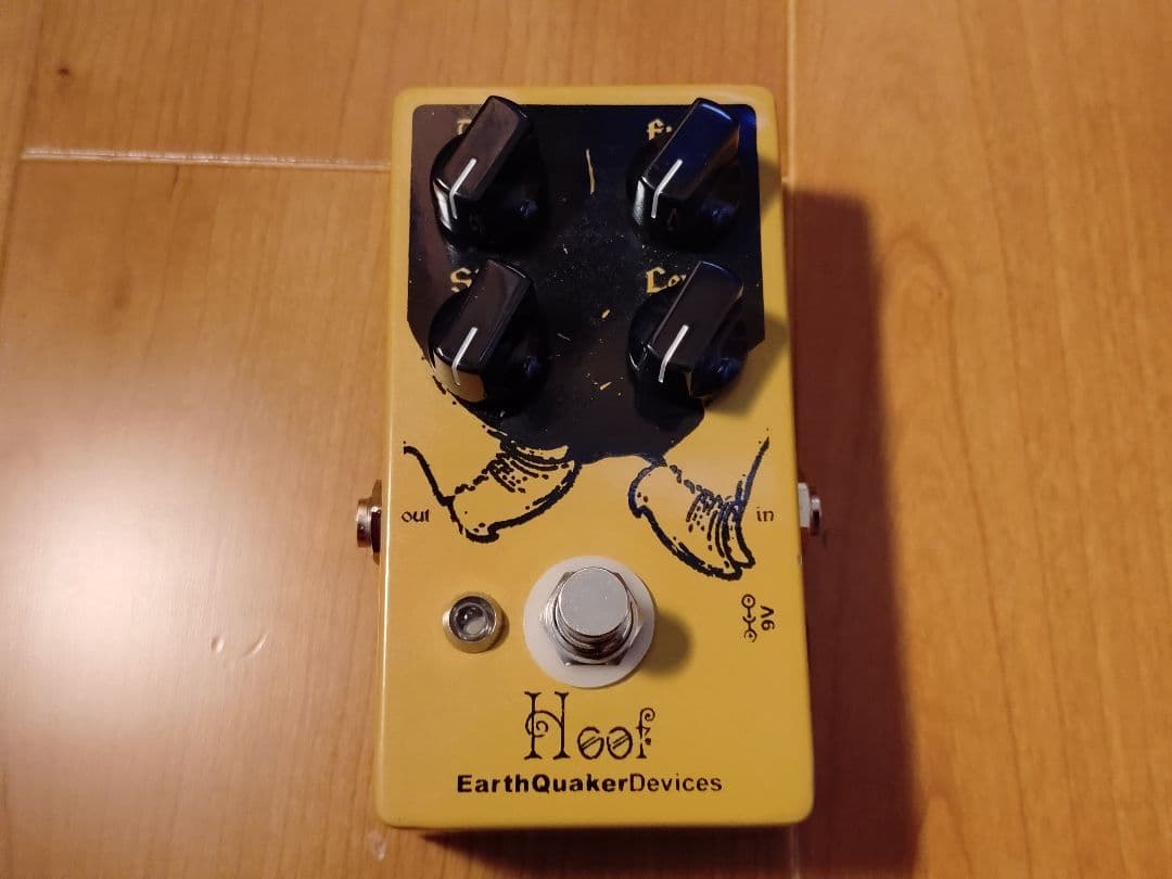 ギター EarthQuaker Devices Hoof Fuzz Hoof Hybrid Fuzz — EarthQuaker Devices