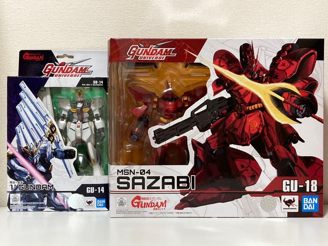 新品 未開封】 ガンダムユニバース 逆襲のシャア νガンダム サザビー