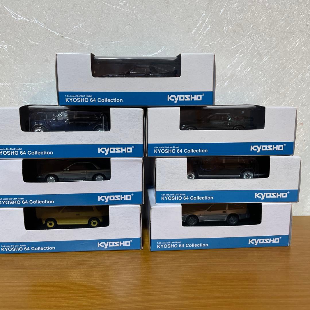 オマケ付き　　京商64コレクション　７台セット コンビニで始める新たなミニカーコレクション 「KYOSHO 64 Collection