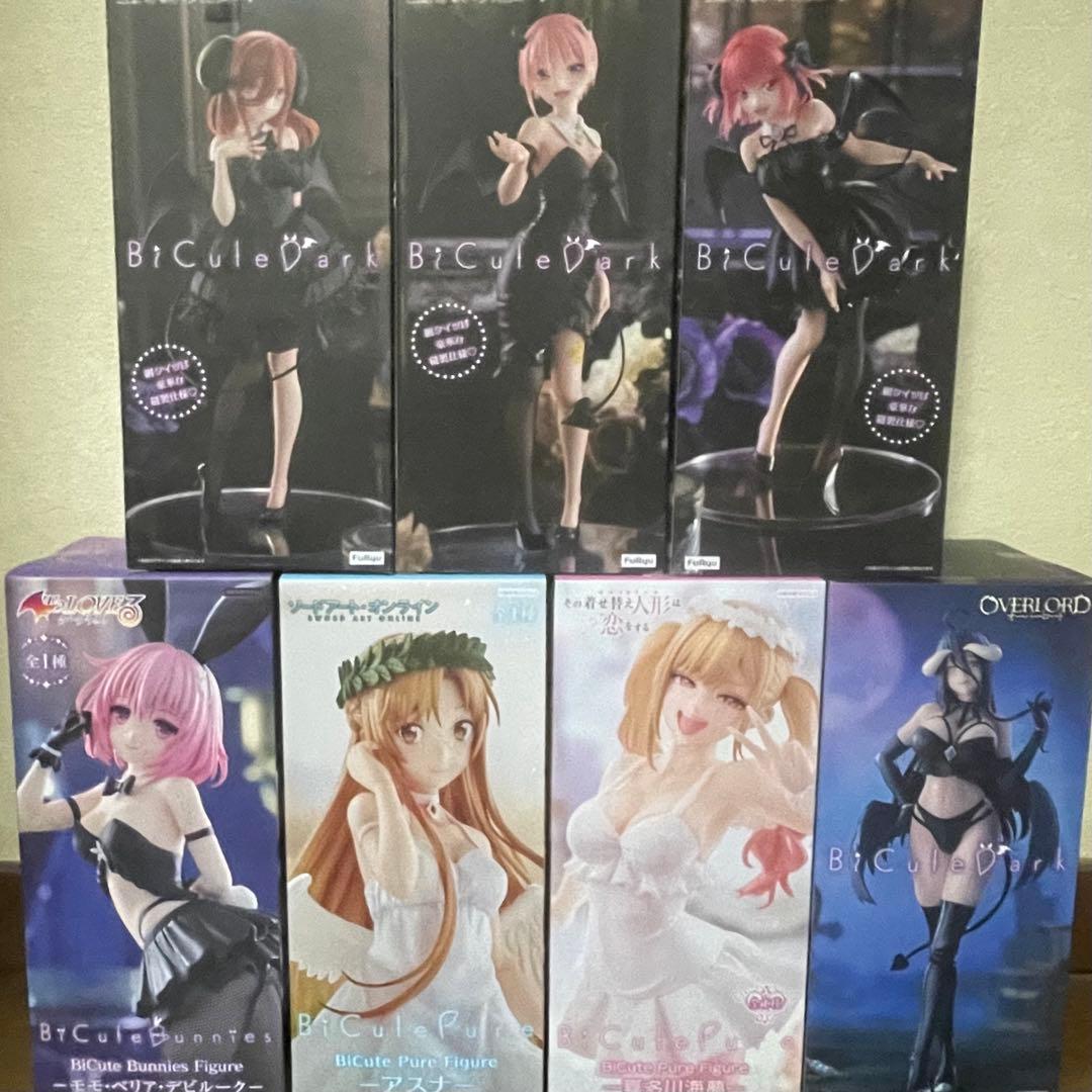 美少女フィギュア BiCuteシリーズフィギュア まとめ売り 7個セット